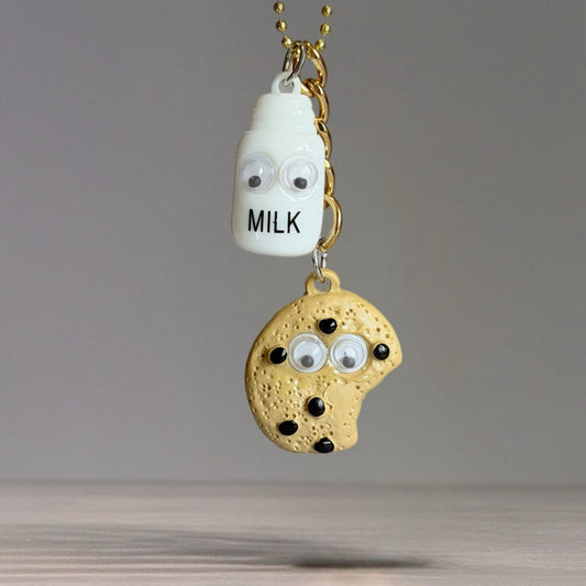 Milk & Cookies Charm - Tumbler Handle Charm - The Nifty Little Finds - Charm - The Nifty Little Finds