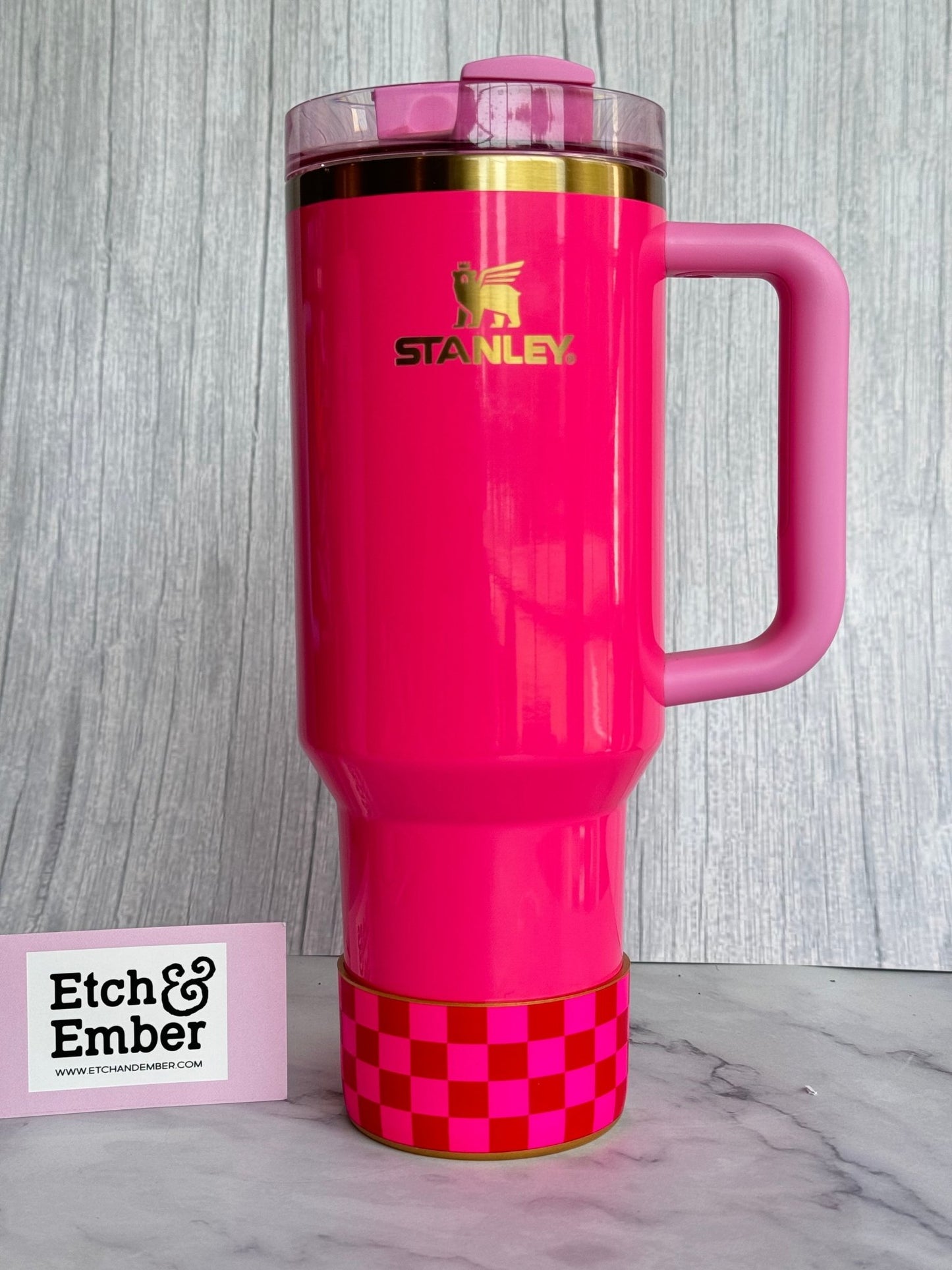 Red & Pink Checkers Boot - The Nifty Little Finds - Boot - The Nifty Little Finds