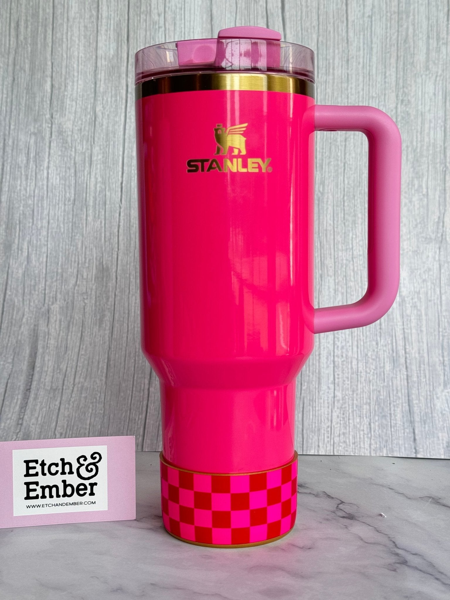 Red & Pink Checkers Boot - The Nifty Little Finds - Boot - The Nifty Little Finds