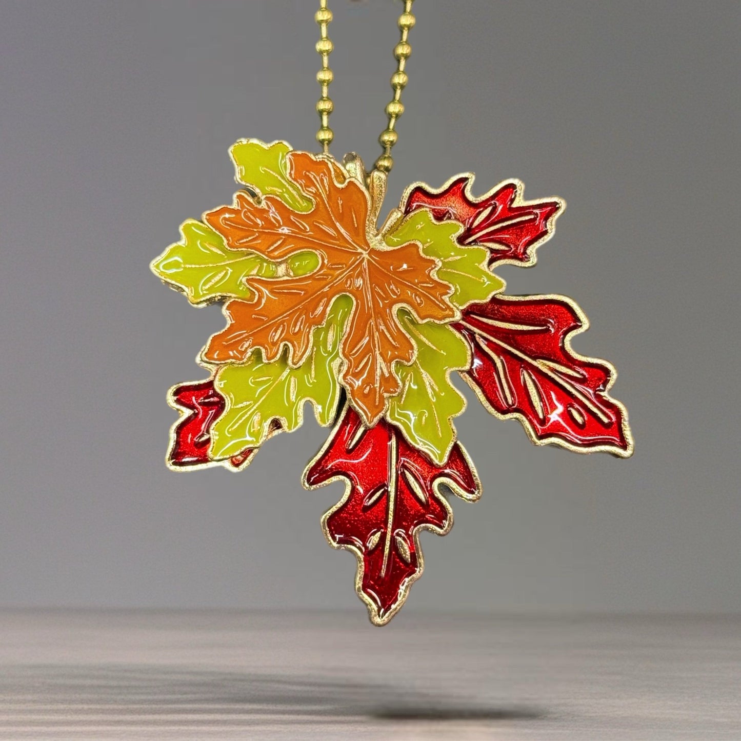 Fall Leaves STACK Charm - Tumbler Handle Charm - The Nifty Little Finds - Charm - The Nifty Little Finds