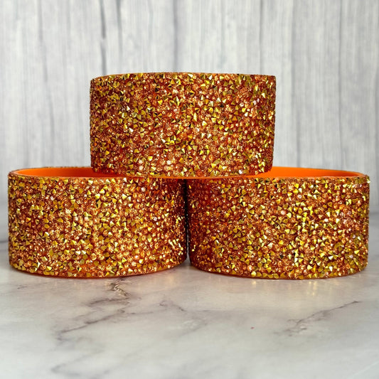 Pumpkin Spice Druzy BLING Boot - The Nifty Little Finds - Boot - The Nifty Little Finds