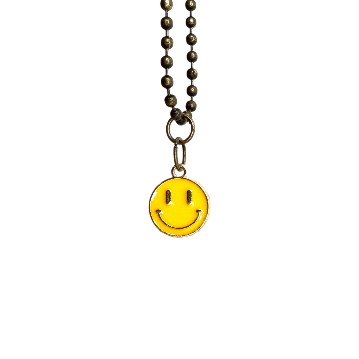 SMILEY Charm - Tumbler Handle Charm - The Nifty Little Finds - Charm - The Nifty Little Finds