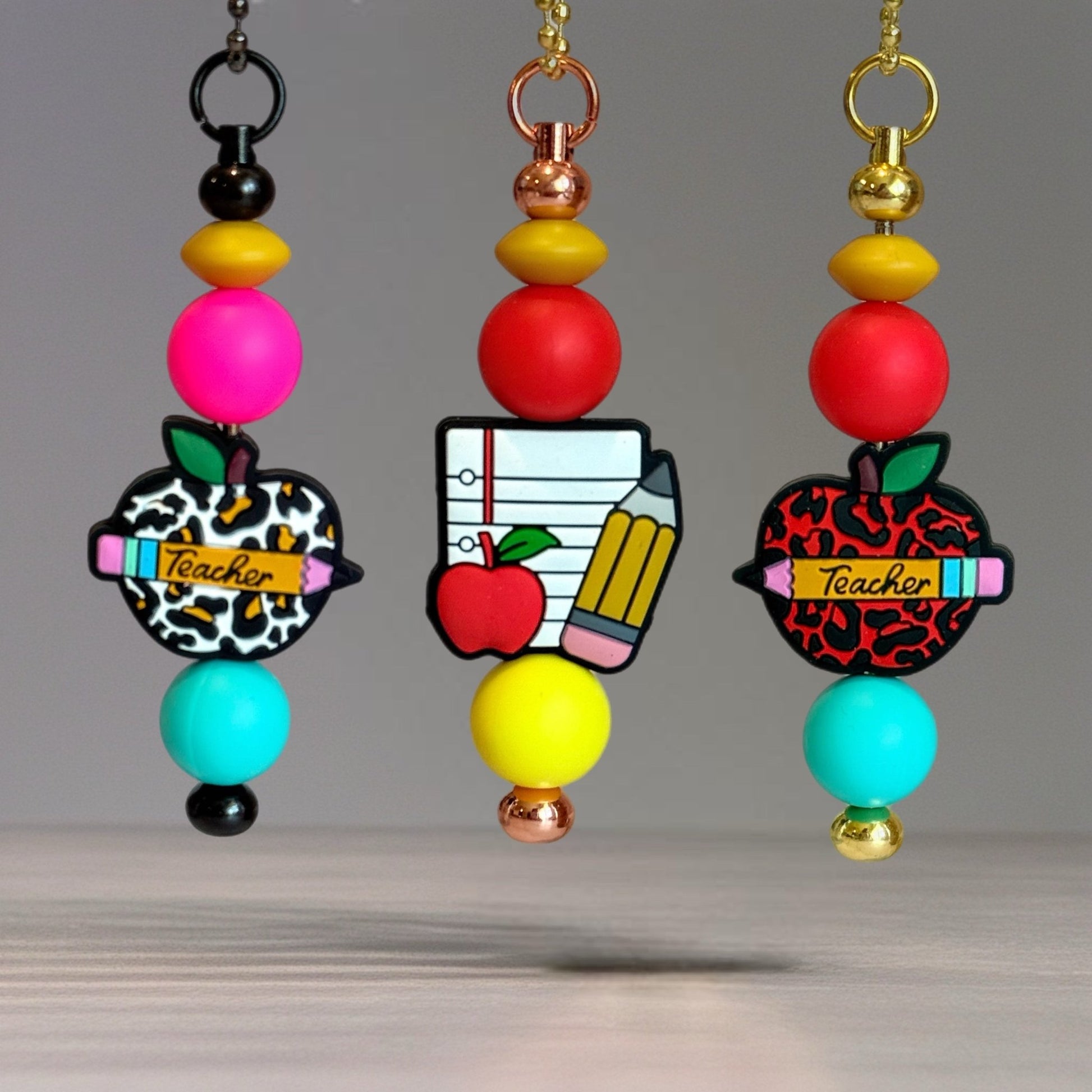 Teacher Charm - Tumbler Handle Charm - The Nifty Little Finds - Charm - The Nifty Little Finds