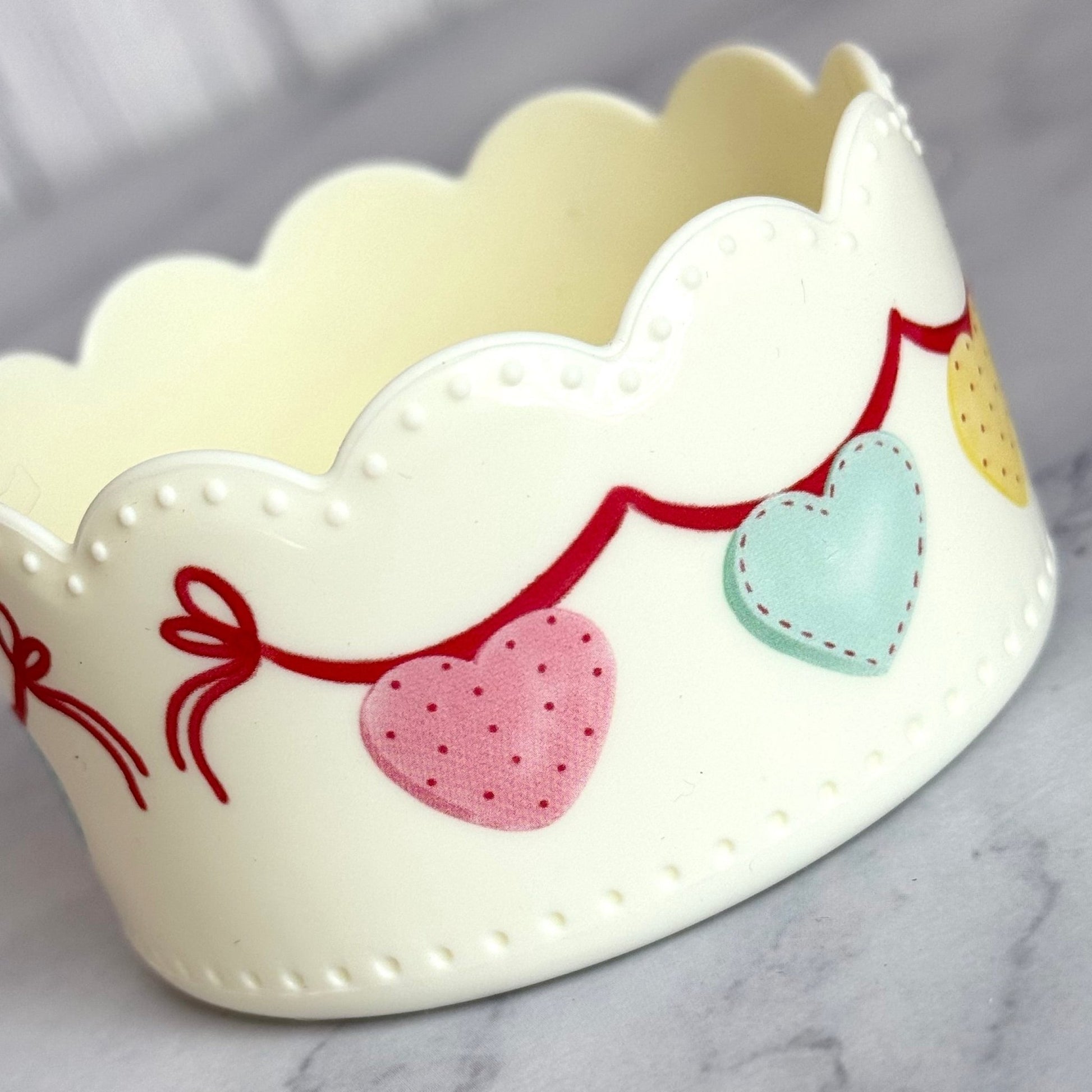 Heart Bunting Scallop Boot - The Nifty Little Finds - Boot - The Nifty Little Finds