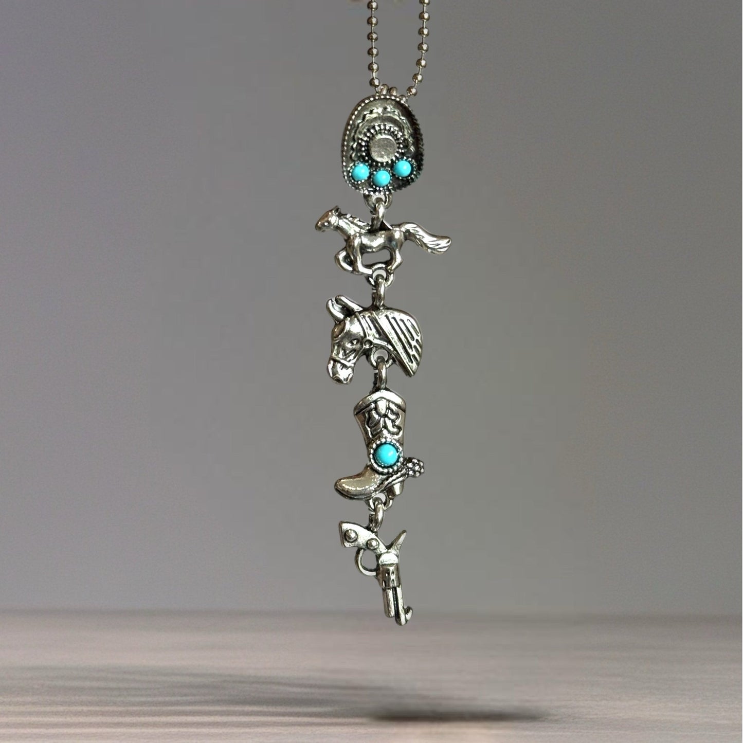 Western Icons Charm - Tumbler Handle Charm - The Nifty Little Finds - Charm - The Nifty Little Finds