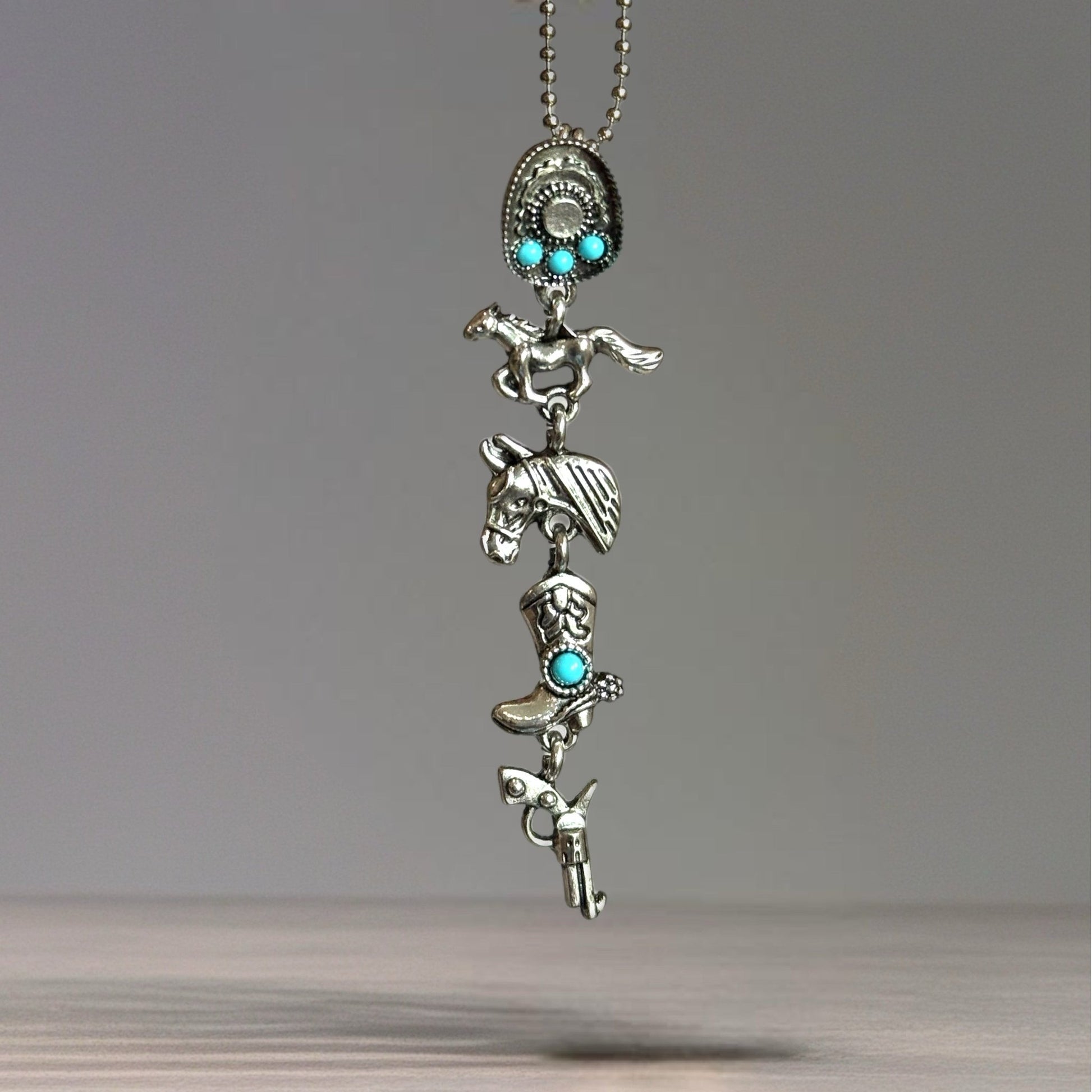 Western Icons Charm - Tumbler Handle Charm - The Nifty Little Finds - Charm - The Nifty Little Finds