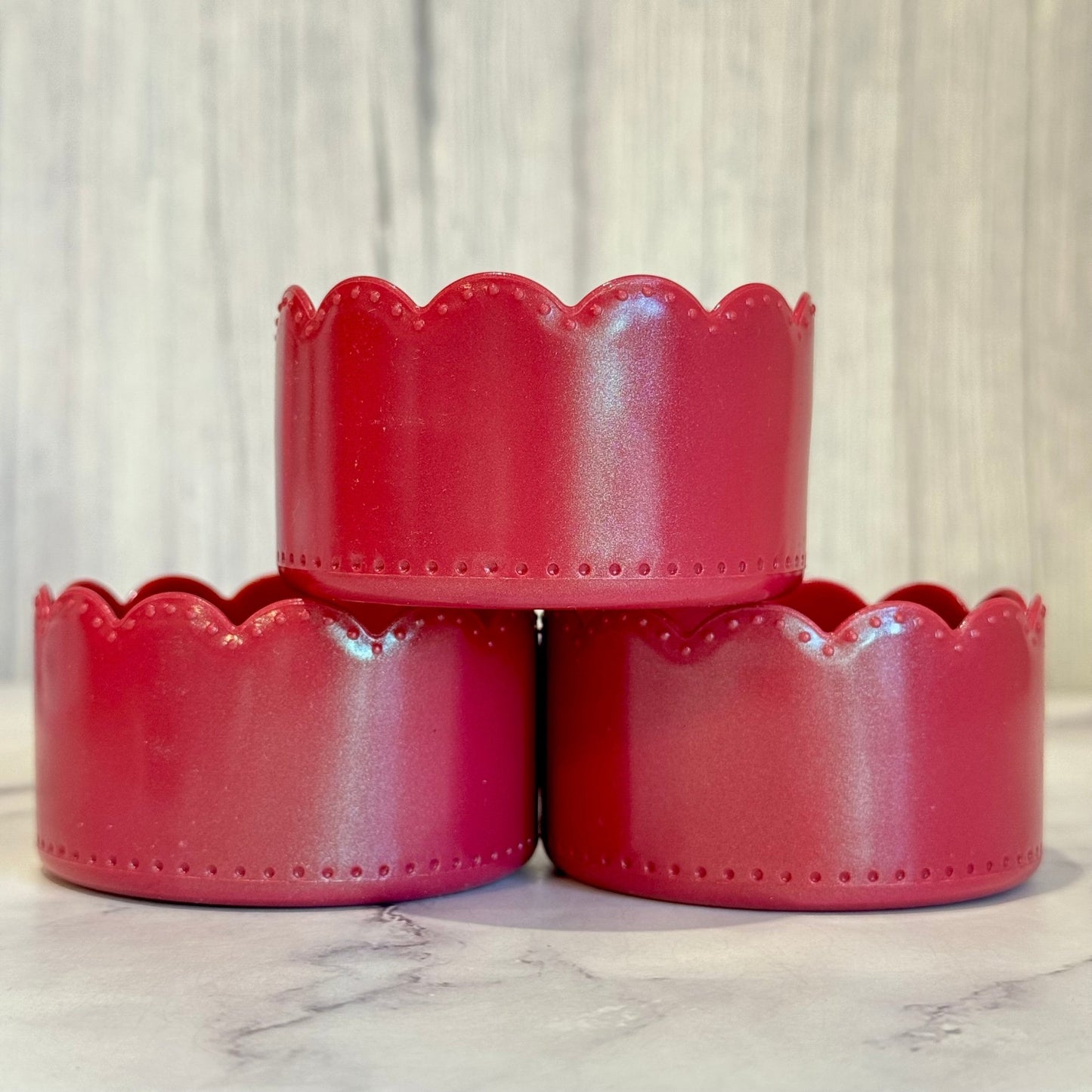 Winterberry Shimmer Scallop Boot - The Nifty Little Finds - Boot - The Nifty Little Finds