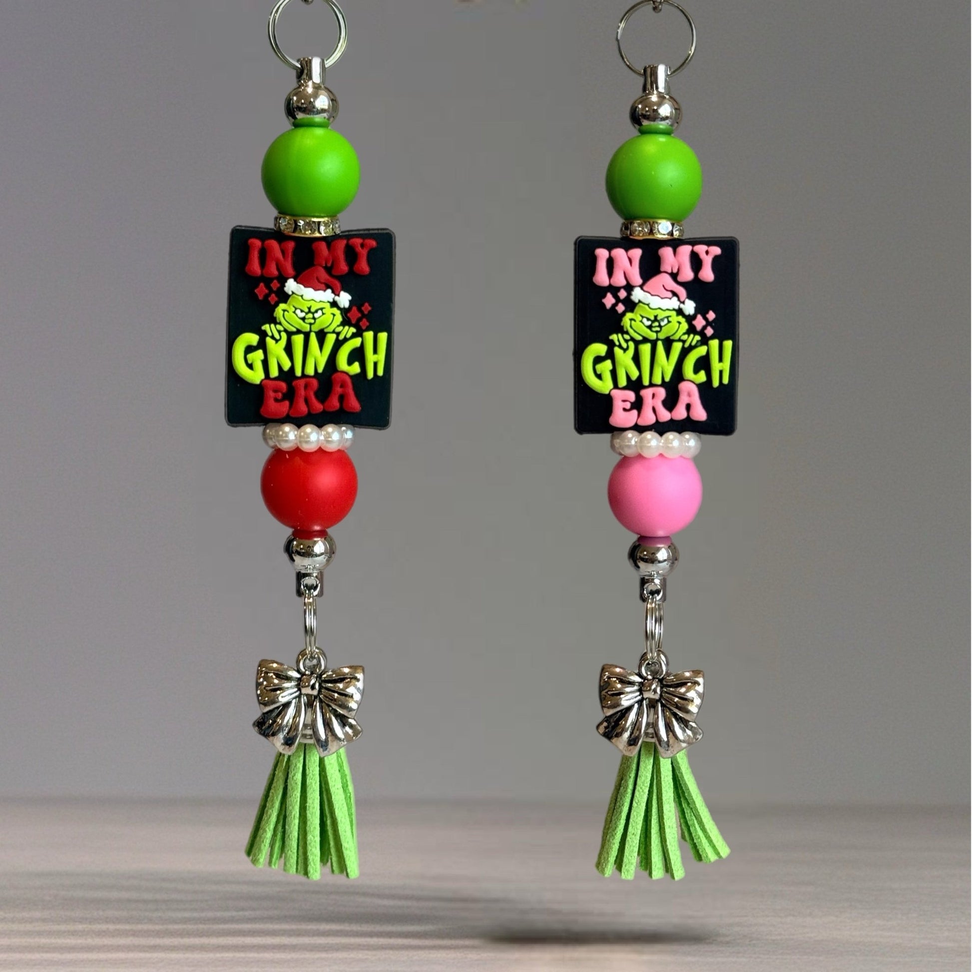 Deluxe In My Grinch Era Bar Charm - Tumbler Handle Charm - The Nifty Little Finds - Charm - The Nifty Little Finds
