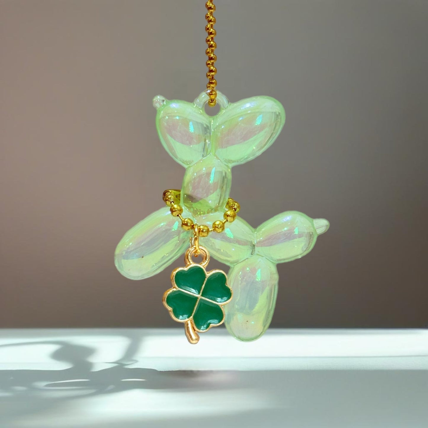 ‘Lucky’ Balloon Dog Charm - Tumbler Handle Charm - The Nifty Little Finds - Charm - The Nifty Little Finds