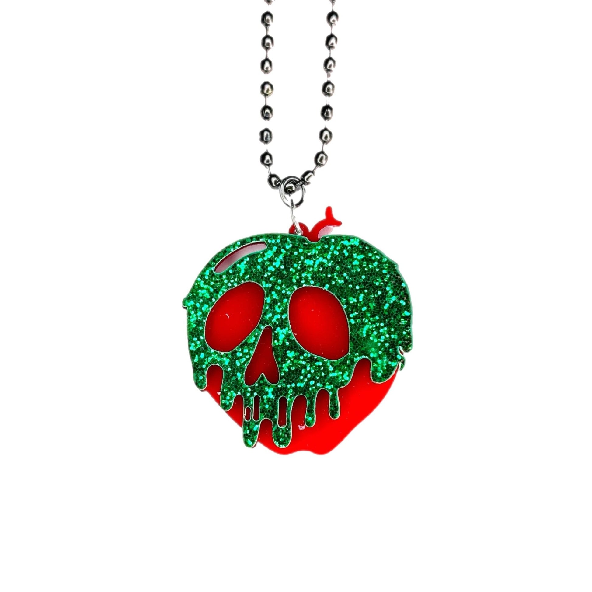 POISON APPLE Charm - Tumbler Handle Charm - The Nifty Little Finds - Charm - The Nifty Little Finds