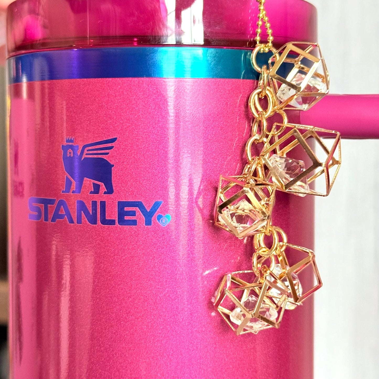 Diamond Bauble Charm - Tumbler Handle Charm - The Nifty Little Finds - Bauble - The Nifty Little Finds