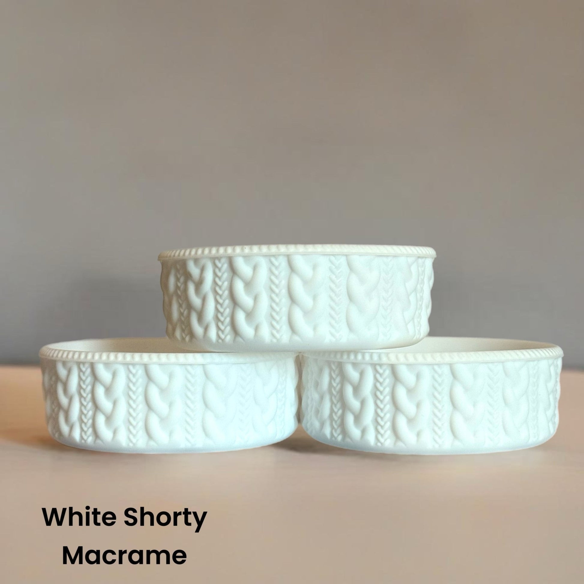 White Shorty Macrame Boot - The Nifty Little Finds - Boot - The Nifty Little Finds