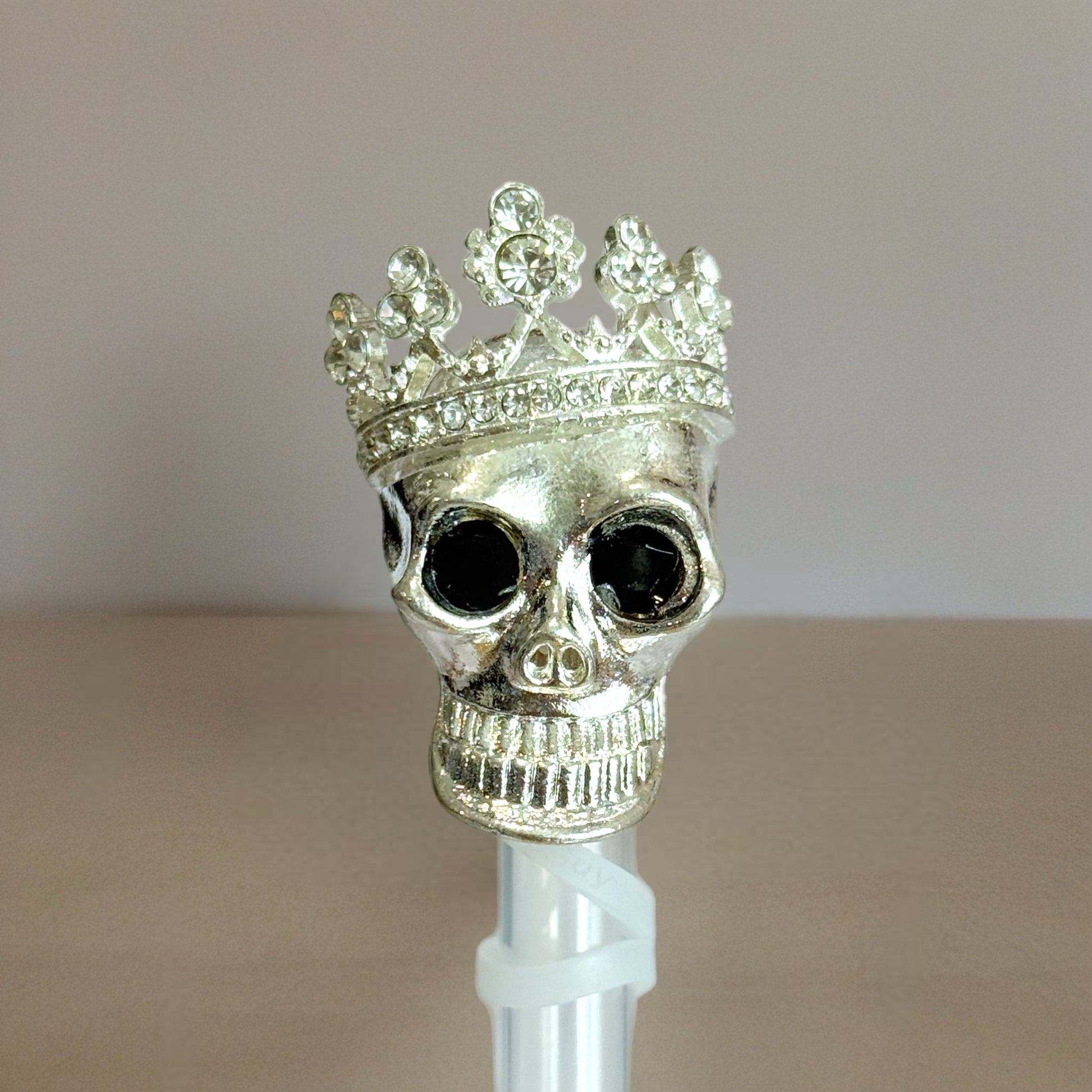 Royal Skull Deluxe Straw Topper - The Nifty Little Finds - Deluxe Straw Topper - The Nifty Little Finds