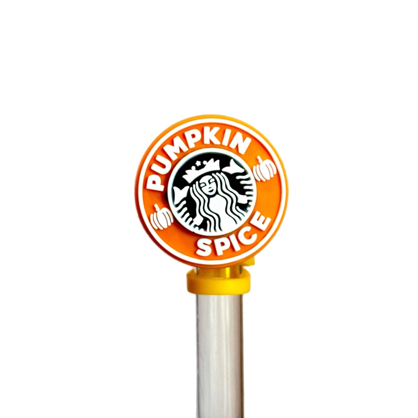 Pumpkin Spice Straw Topper - The Nifty Little Finds - The Nifty Little Finds