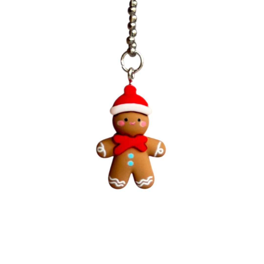 Gingerbread Man Charm - Tumbler Handle Charm - The Nifty Little Finds - Charm - The Nifty Little Finds