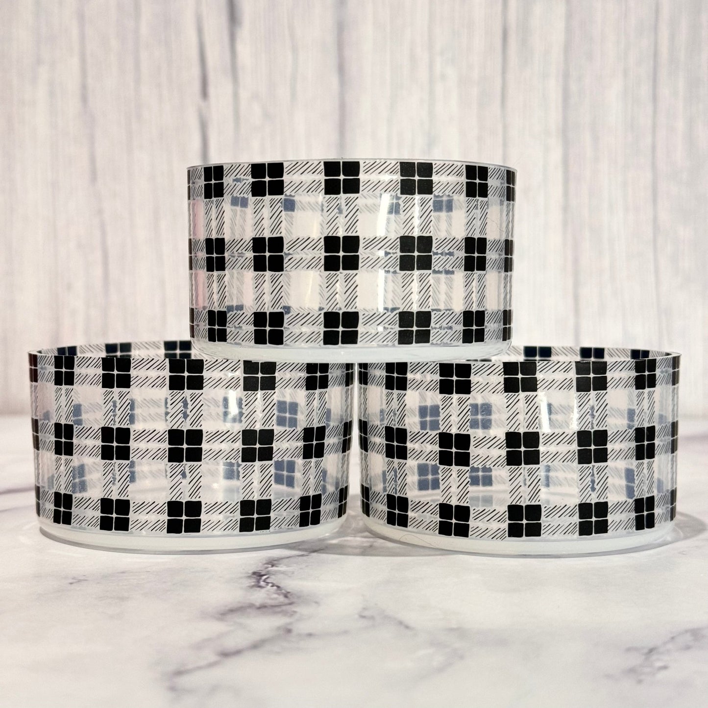 Clear Buffalo Plaid Boot - The Nifty Little Finds - Boot - The Nifty Little Finds