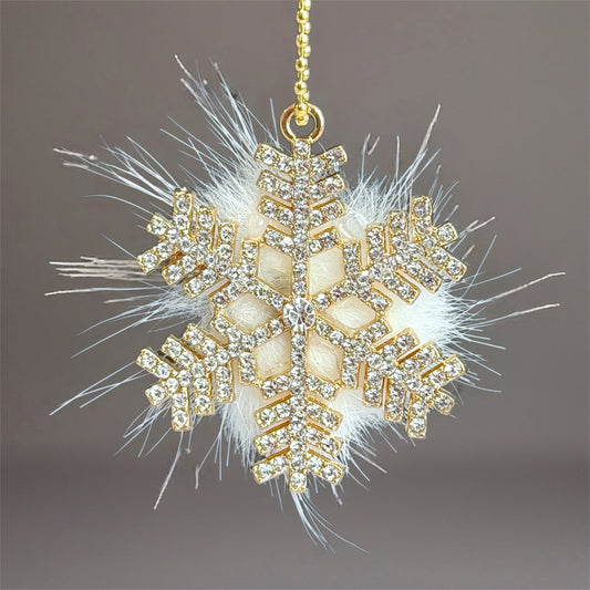 Snow Kissed Snowflake Charm - Tumbler Handle Charm - The Nifty Little Finds - Charm - The Nifty Little Finds