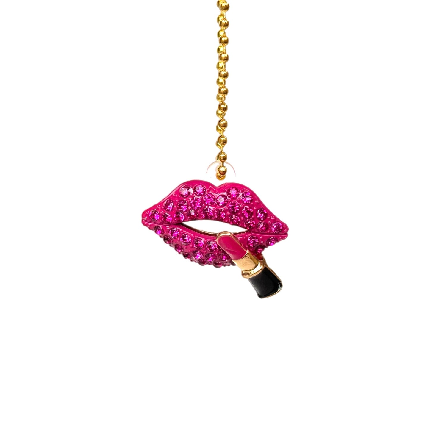 Blingy Lips Charm - Tumbler Handle Charm - The Nifty Little Finds - Charm - The Nifty Little Finds