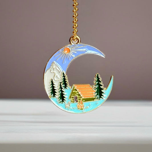 Camping Love Charm - Tumbler Handle Charm - The Nifty Little Finds - Charm - The Nifty Little Finds