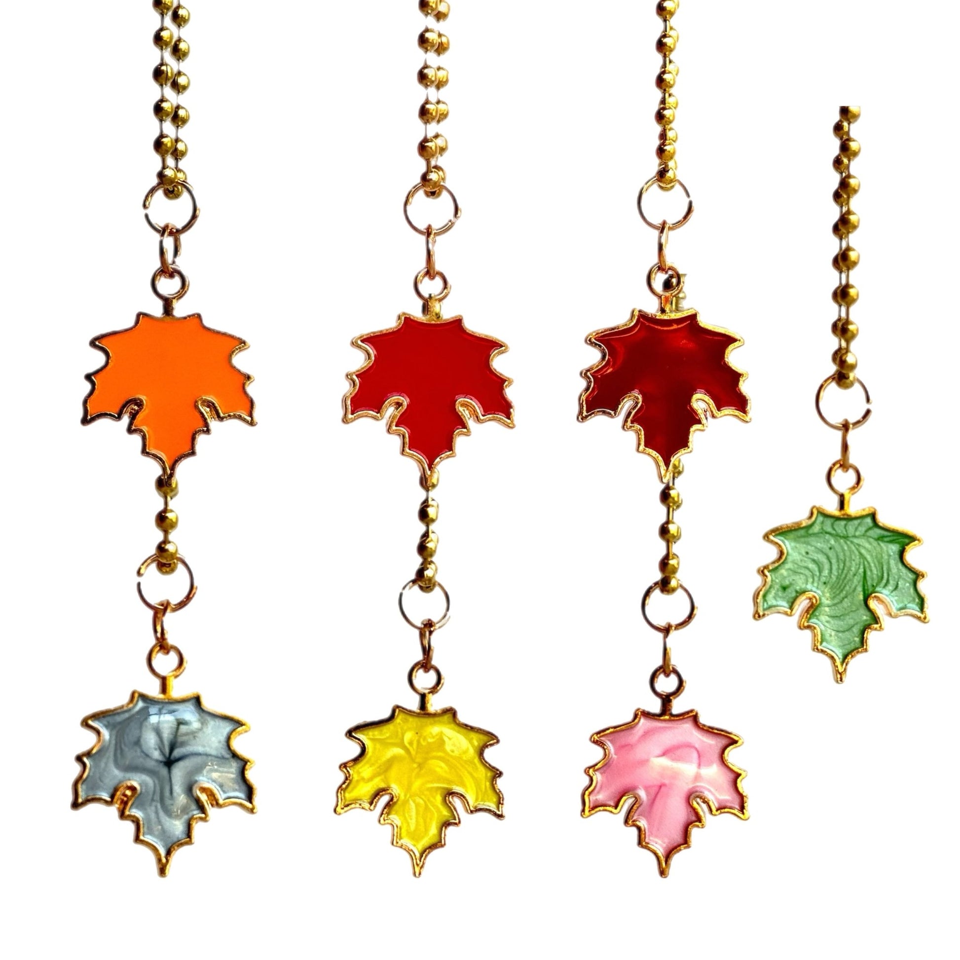 MAPLE LEAF Charms - Tumbler Handle Charm - The Nifty Little Finds - Charm - The Nifty Little Finds