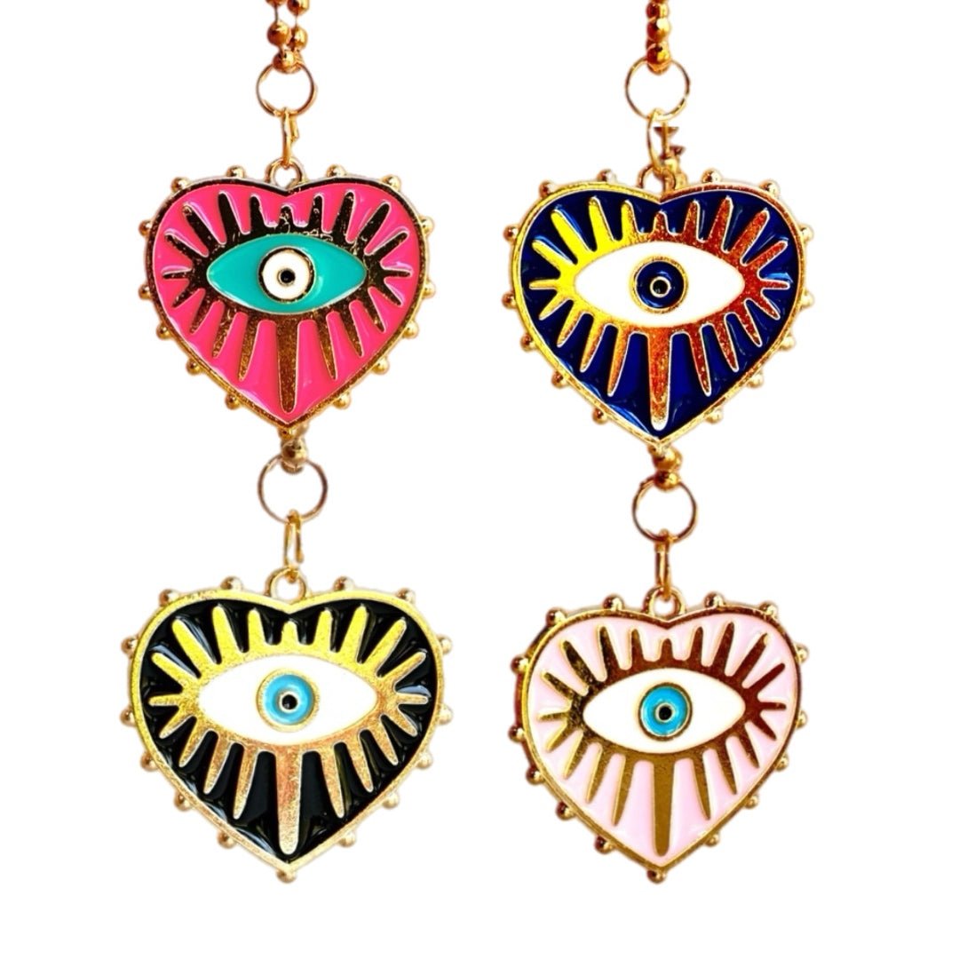 Evil Eye Charm - Tumbler Handle Charm - The Nifty Little Finds - Charm - The Nifty Little Finds