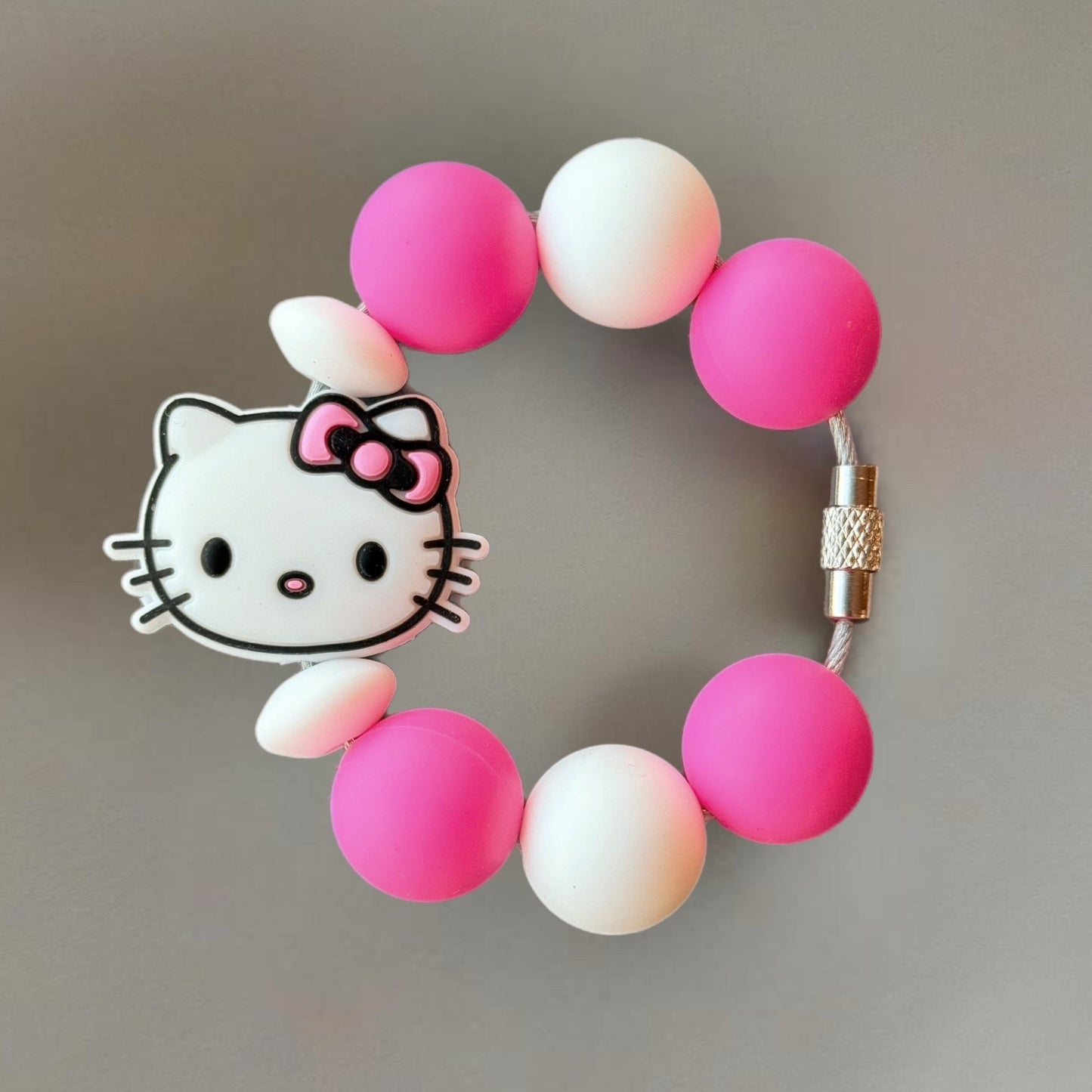 Cute Kitty Bracelets - Tumbler Handle Charm - The Nifty Little Finds - Charm - The Nifty Little Finds
