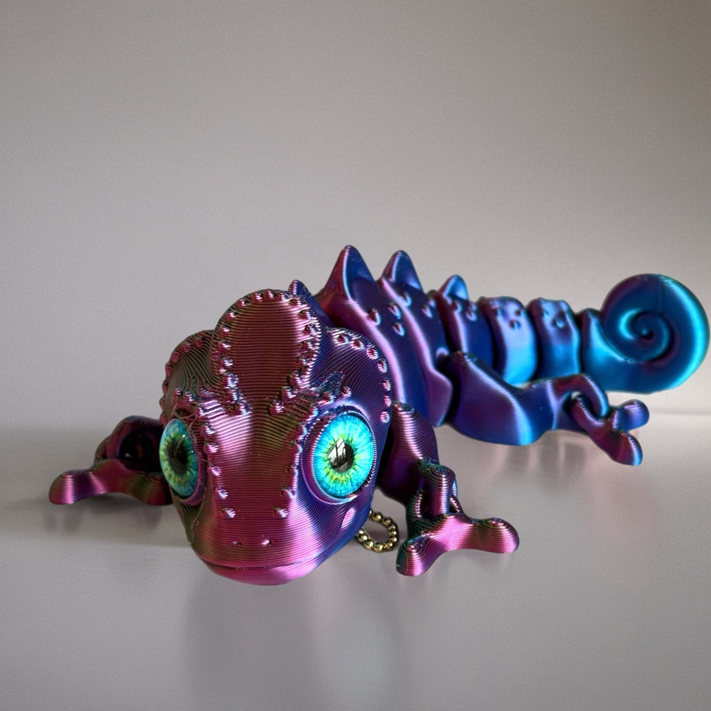 Chameleon Pascal 3D Deluxe Charm - Tumbler Handle Charm - The Nifty Little Finds - Charm - The Nifty Little Finds
