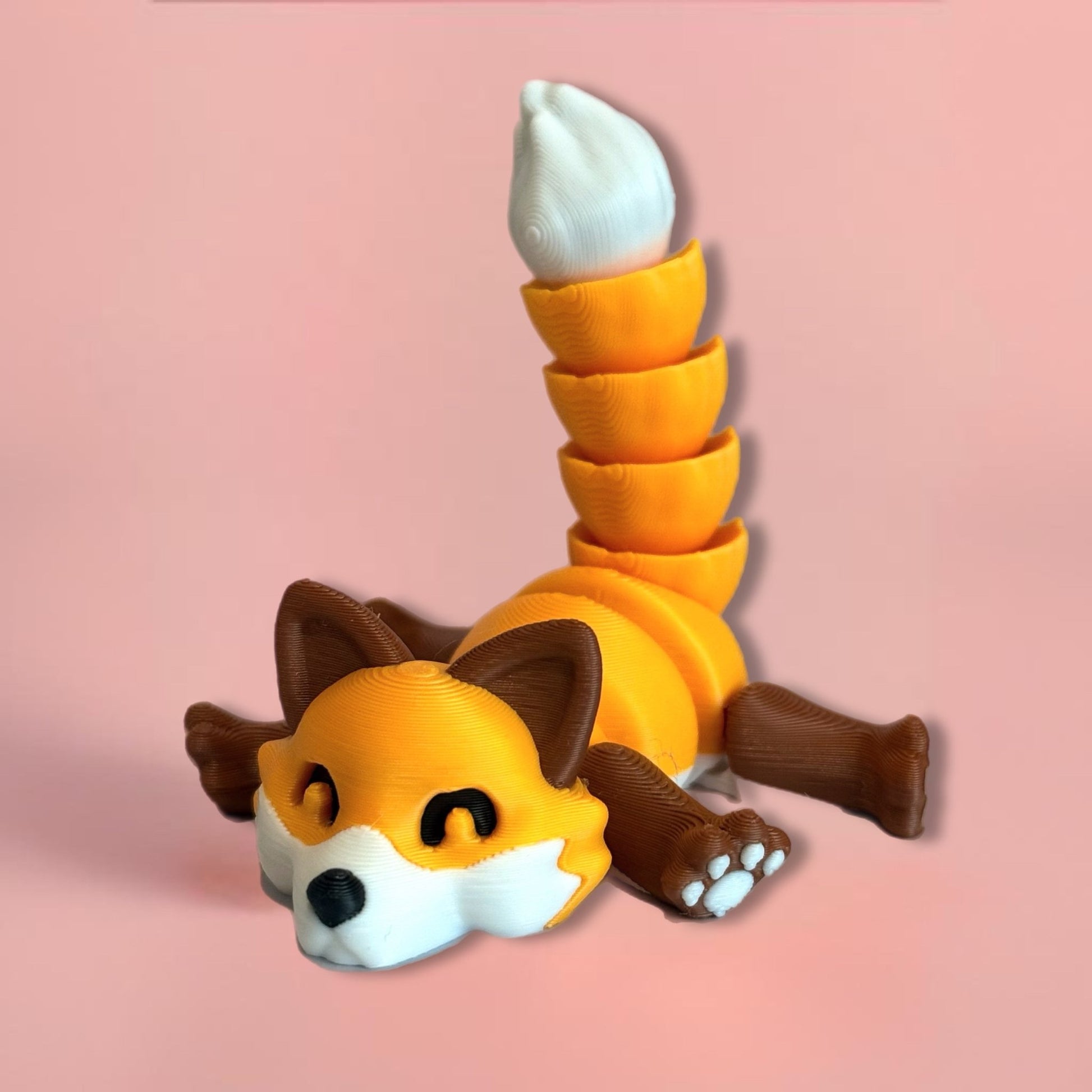 Fox 3D Deluxe Charm - Tumbler Handle Charm - The Nifty Little Finds - Charm - The Nifty Little Finds