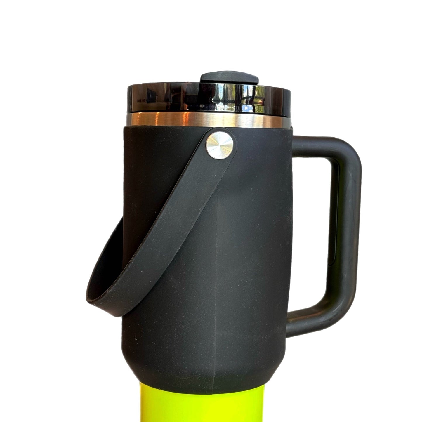 Silicone Tumbler Sleeve with Handle - The Nifty Little Finds - The Nifty Little Finds