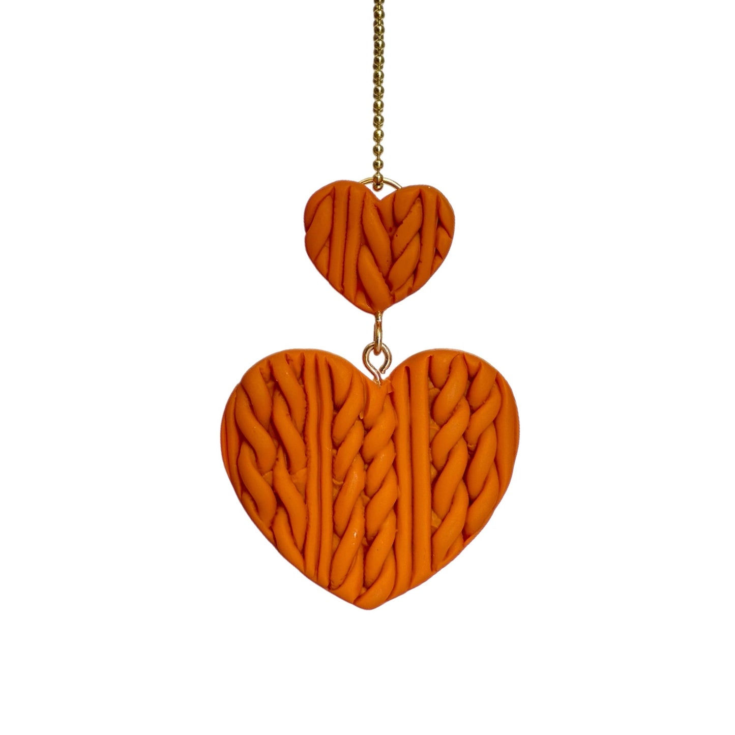 Sweater Hearts Charm - Tumbler Handle Charm - The Nifty Little Finds - Charm - The Nifty Little Finds