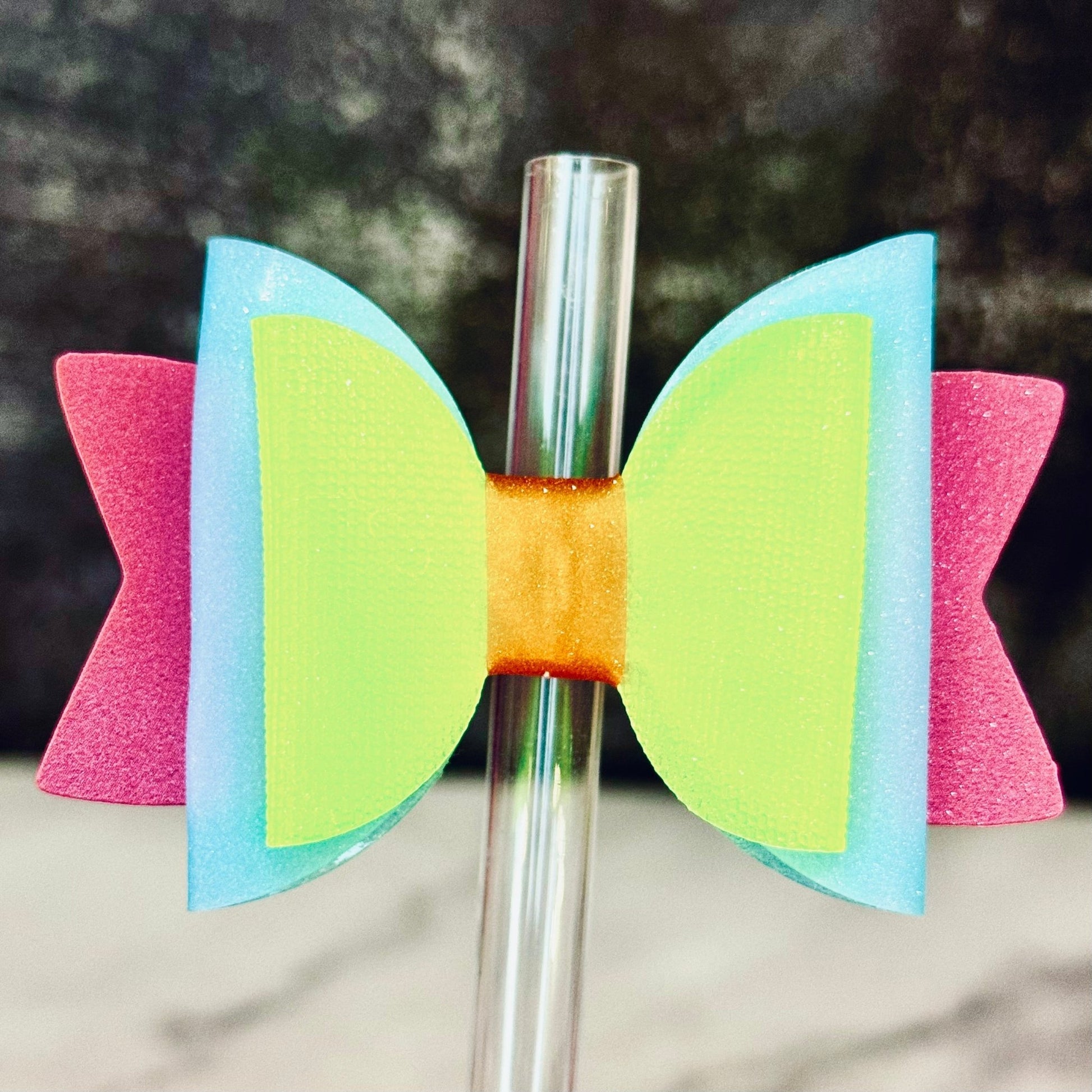 Neon Tumbler Bow - The Nifty Little Finds - Bow - The Nifty Little Finds
