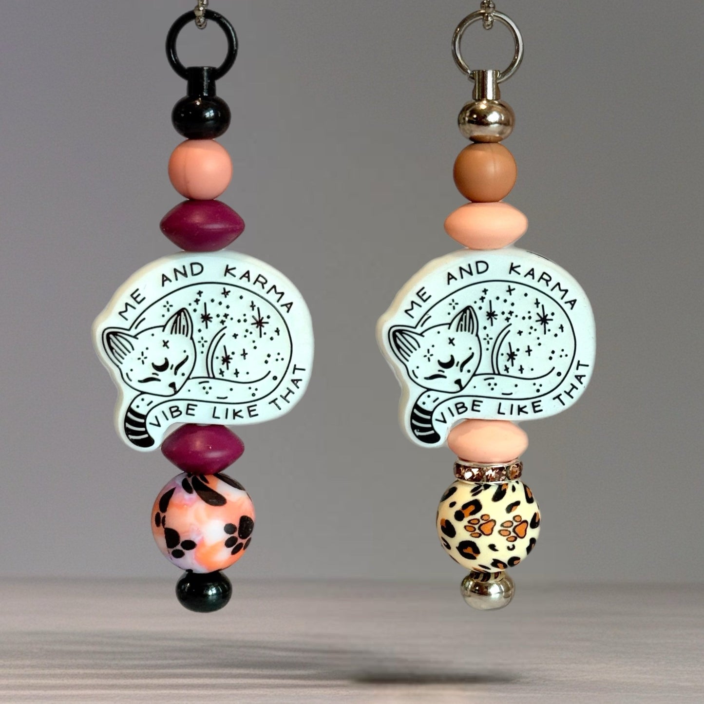 Me and Karma Bar Charm - Tumbler Handle Charm - The Nifty Little Finds - Charm - The Nifty Little Finds