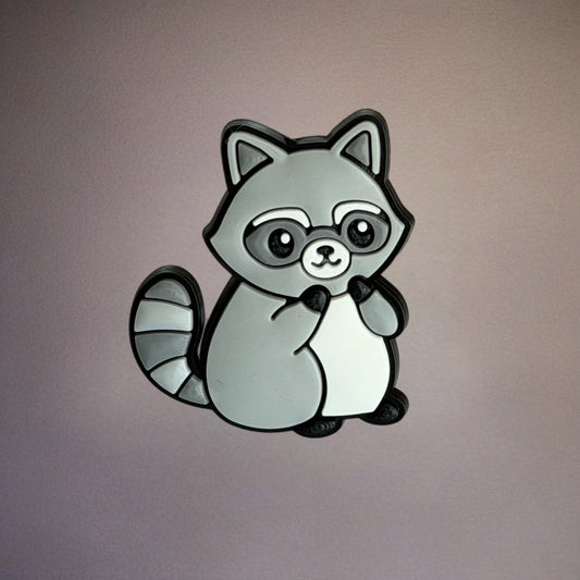 Raccoon Silicone Tumbler Magnet - The Nifty Little Finds - The Nifty Little Finds