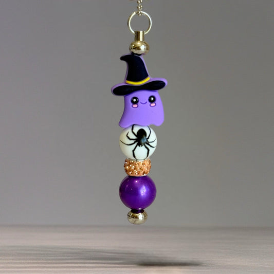 Purple Ghost Bar Charm - Tumbler Handle Charm - The Nifty Little Finds - Charm - The Nifty Little Finds