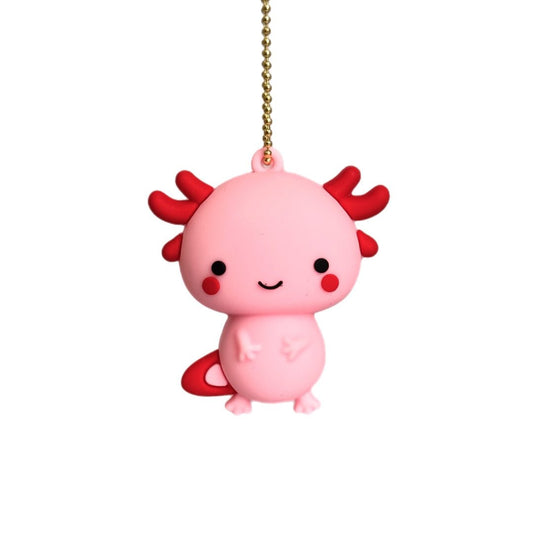 Pink Axolotl Deluxe Charm - Tumbler Handle Charm - The Nifty Little Finds - Charm - The Nifty Little Finds