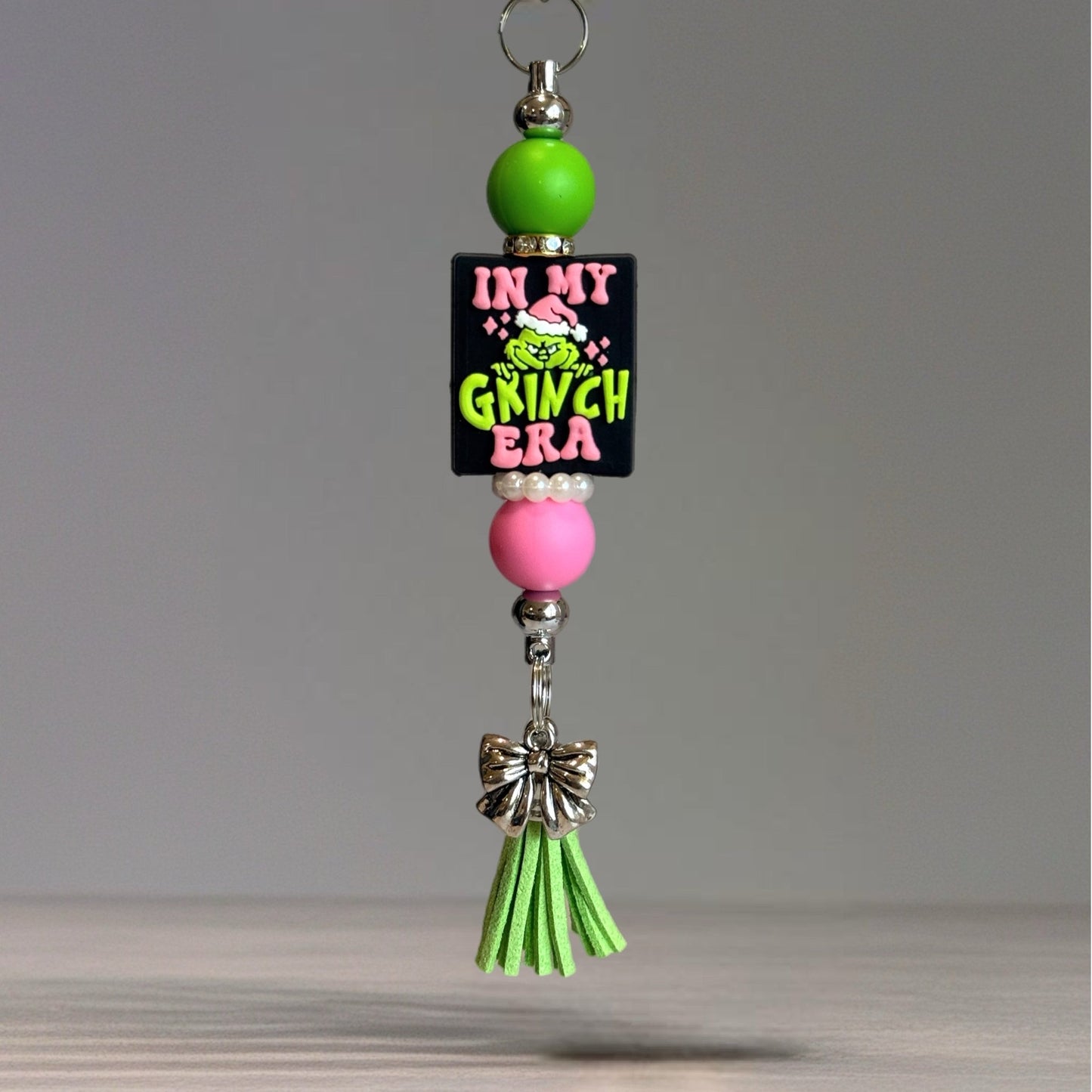 Deluxe In My Grinch Era Bar Charm - Tumbler Handle Charm - The Nifty Little Finds - Charm - The Nifty Little Finds