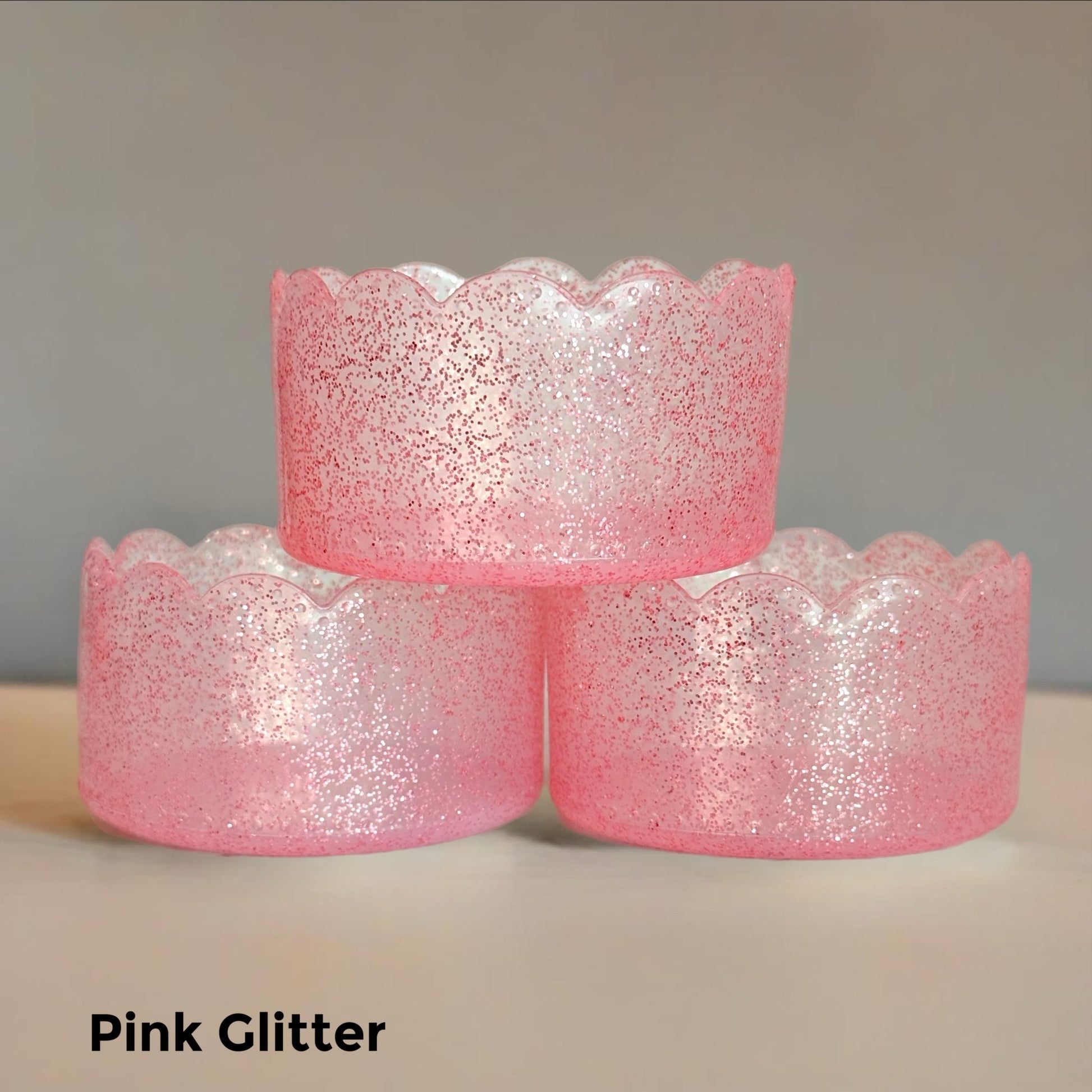 Pink Glitter Scalloped Boot - The Nifty Little Finds - Boot - The Nifty Little Finds