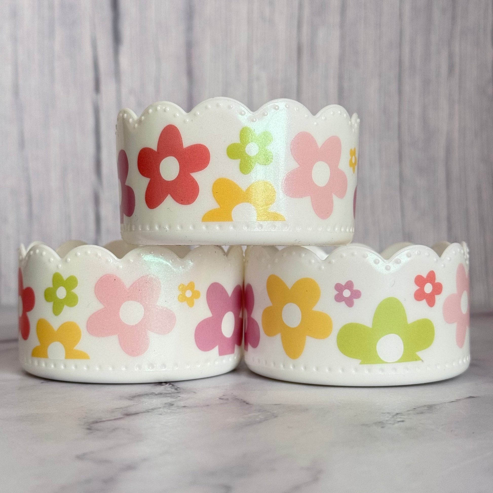 Spring Daisy Scallop Boot - The Nifty Little Finds - Boot - The Nifty Little Finds