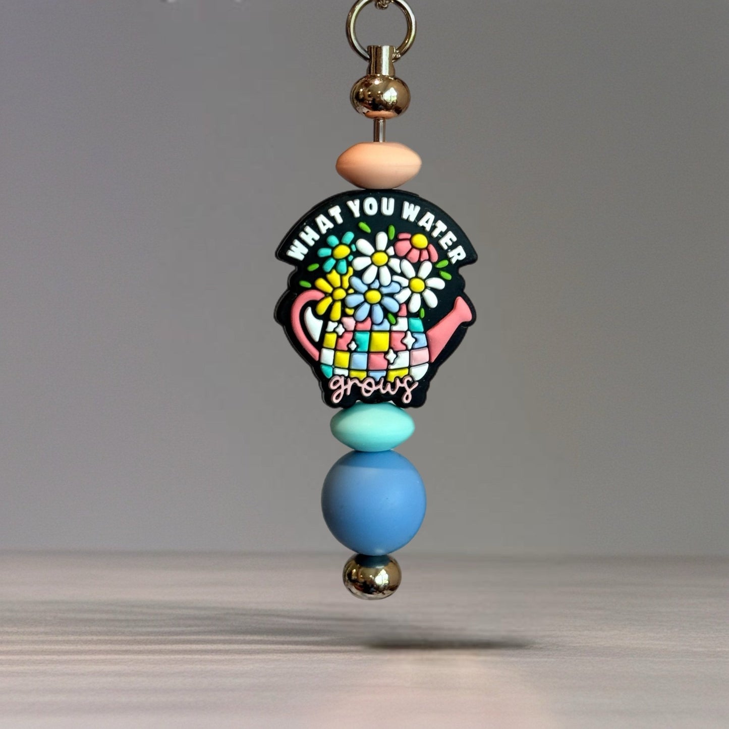 What you Water Grows Handle Bracelet - Tumbler Handle Charm - The Nifty Little Finds - Charm - The Nifty Little Finds