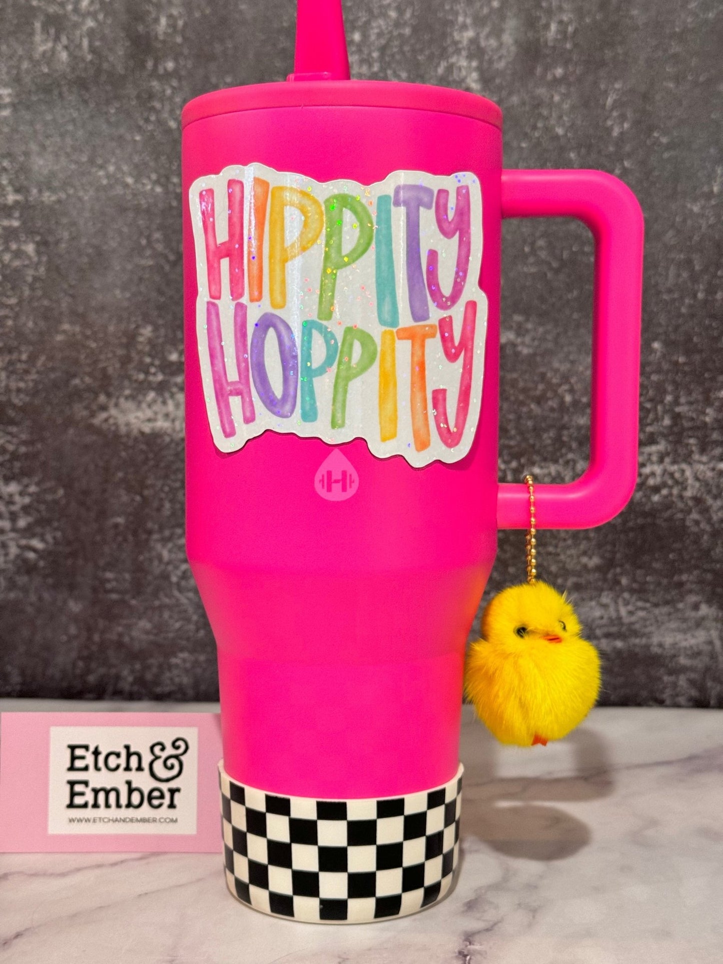 Chick Peep Charm - Tumbler Handle Charm - The Nifty Little Finds - Charm - The Nifty Little Finds