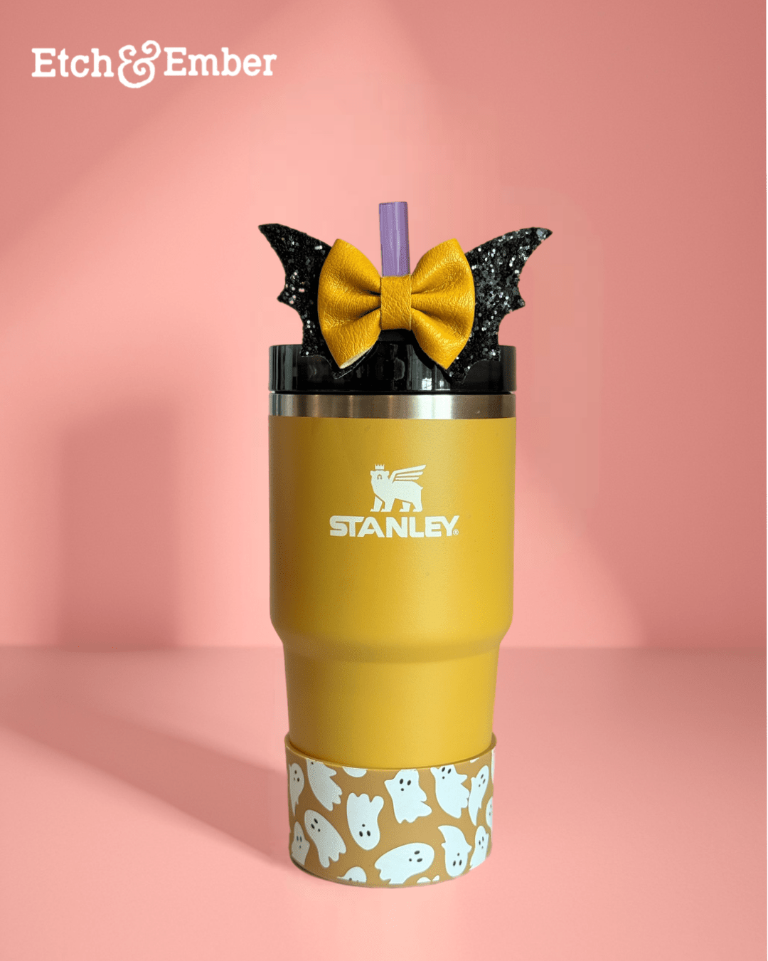 The Bat Tumbler Bow Yellow - The Nifty Little Finds - Bow - The Nifty Little Finds