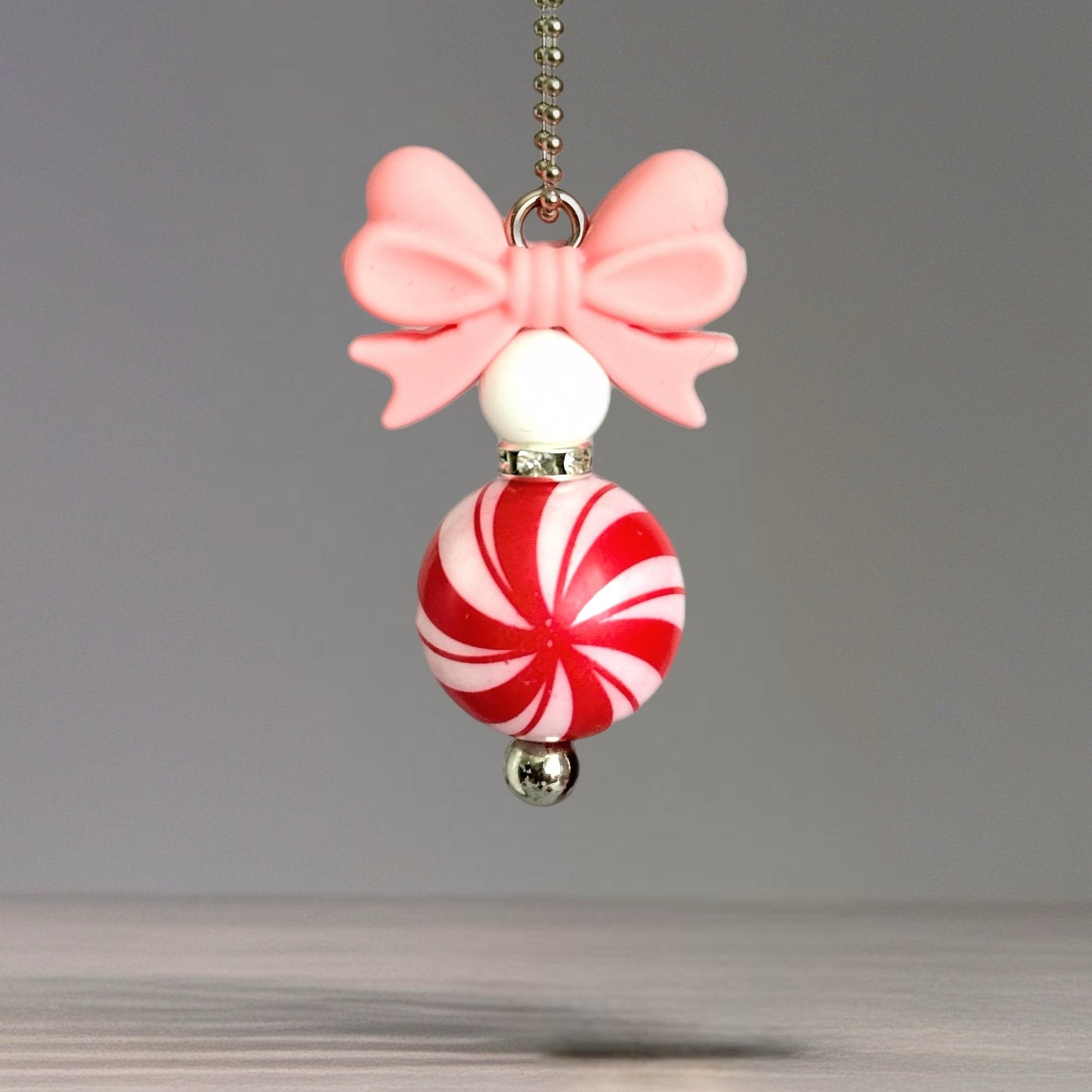 Peppermint Mini Bauble Charm - Tumbler Handle Charm - The Nifty Little Finds - Bauble - The Nifty Little Finds
