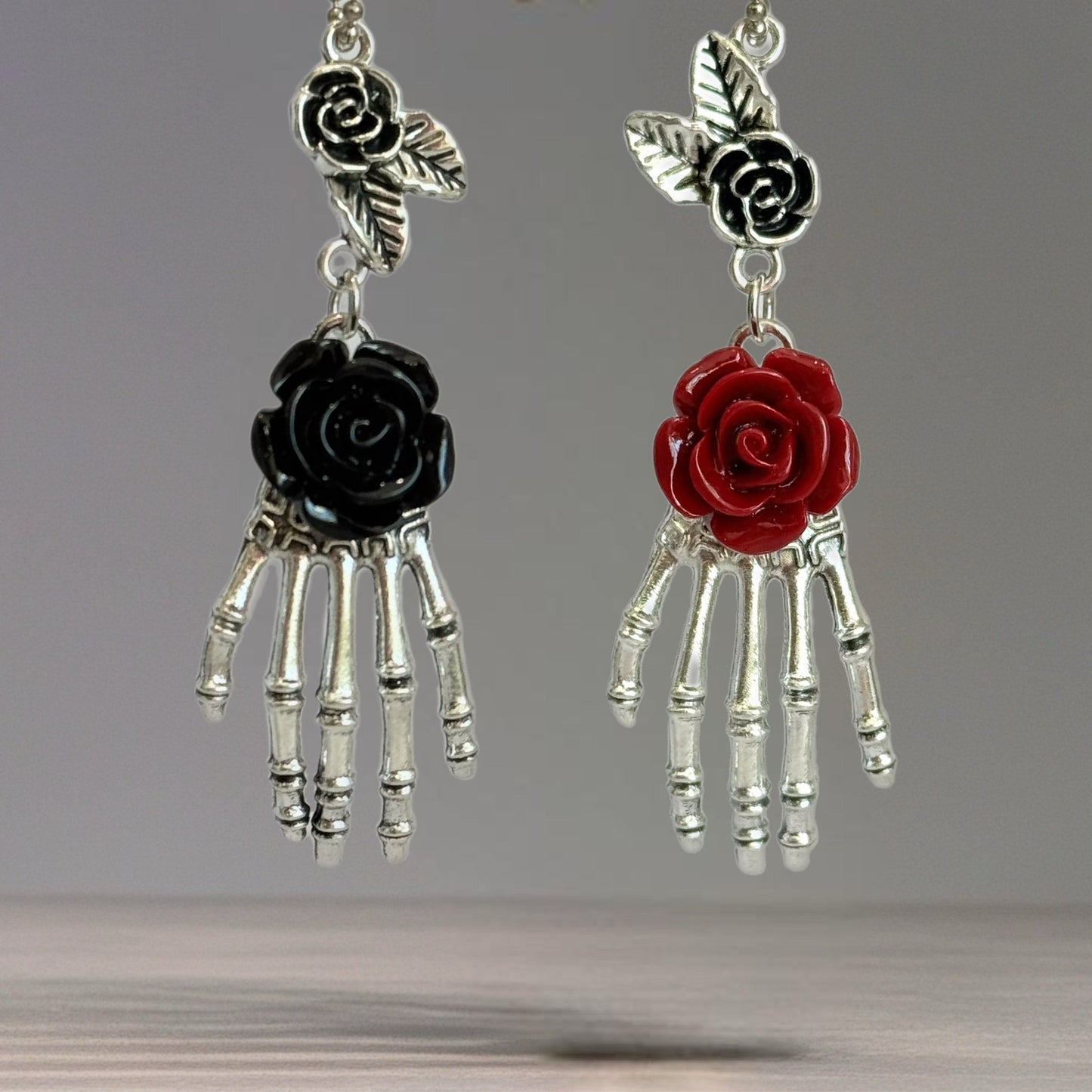 Deadly Damask Skeleton Charm - Tumbler Handle Charm - The Nifty Little Finds - Charm - The Nifty Little Finds