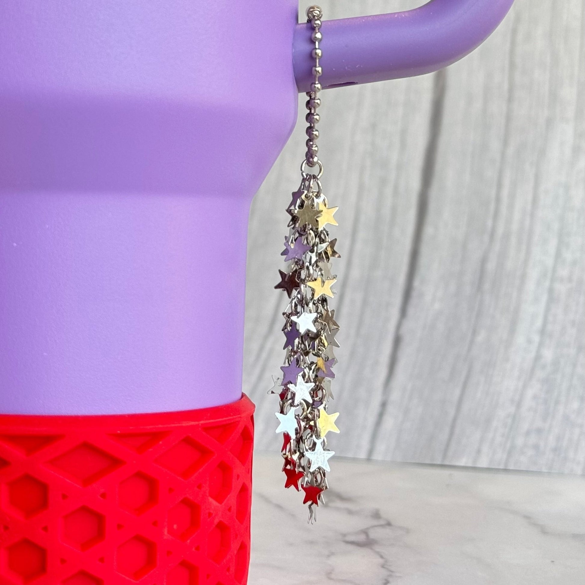 FALLING STARS Charms - Tumbler Handle Charm - The Nifty Little Finds - Charm - The Nifty Little Finds