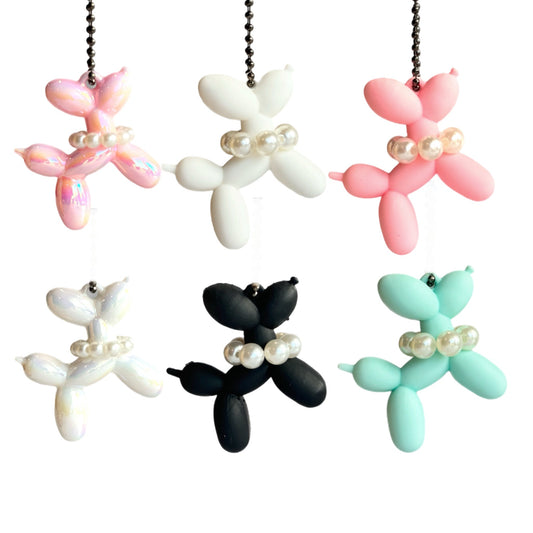 Fancy Balloon Dog Charm - Tumbler Handle Charm - The Nifty Little Finds - Charm - The Nifty Little Finds