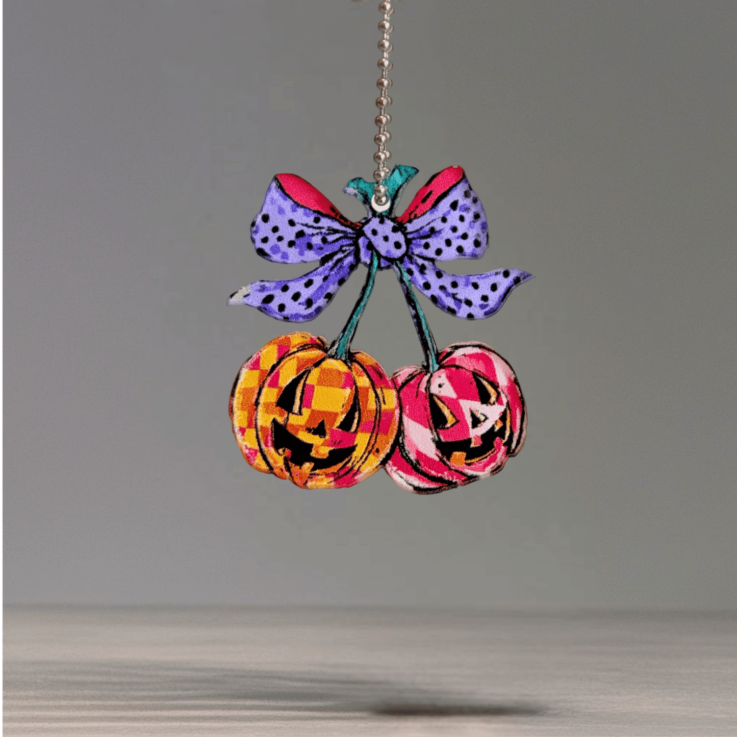 Jack O Lantern Charm - Tumbler Handle Charm - The Nifty Little Finds - Charm - The Nifty Little Finds