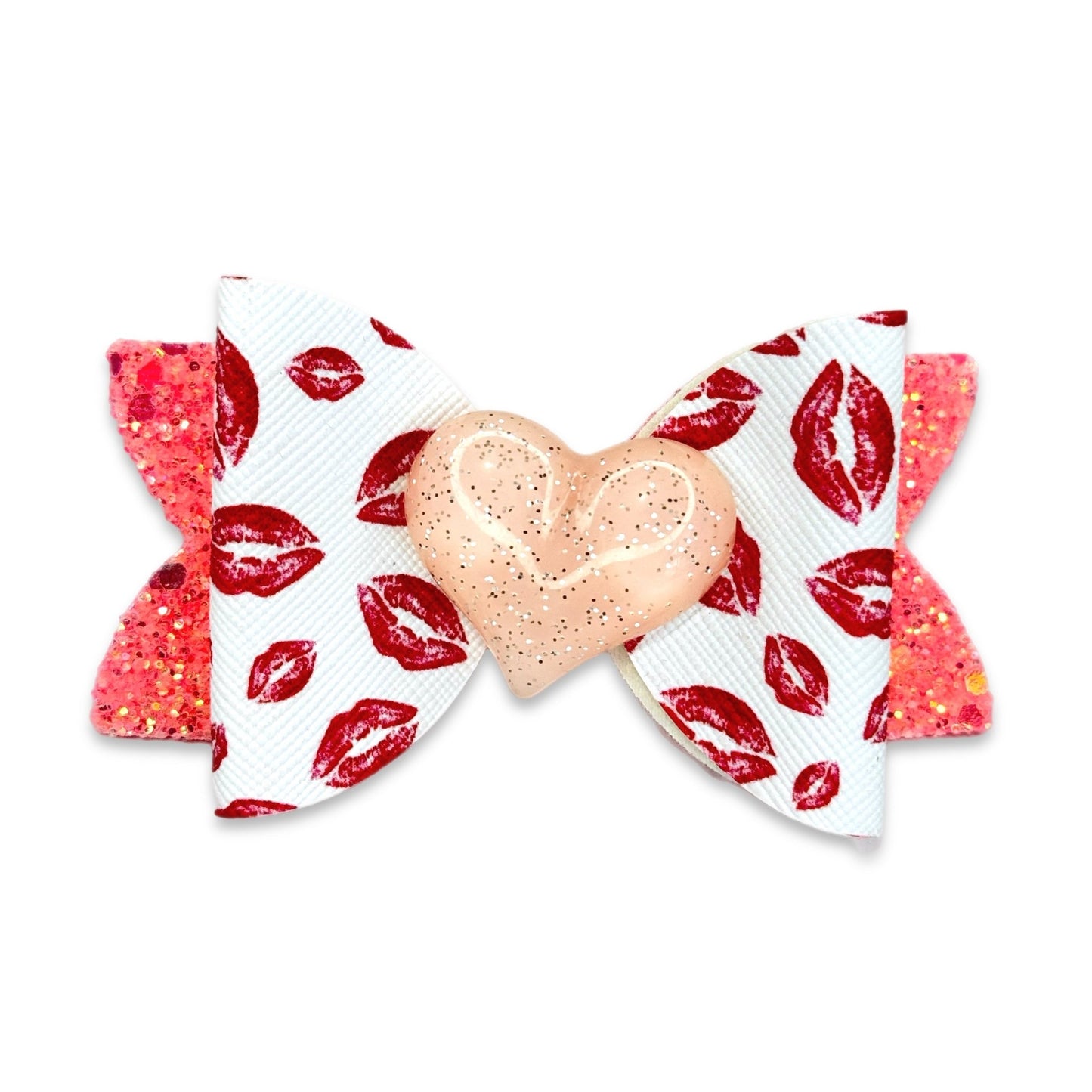 Kissy Lips Tumbler Bow - The Nifty Little Finds - Bow - The Nifty Little Finds