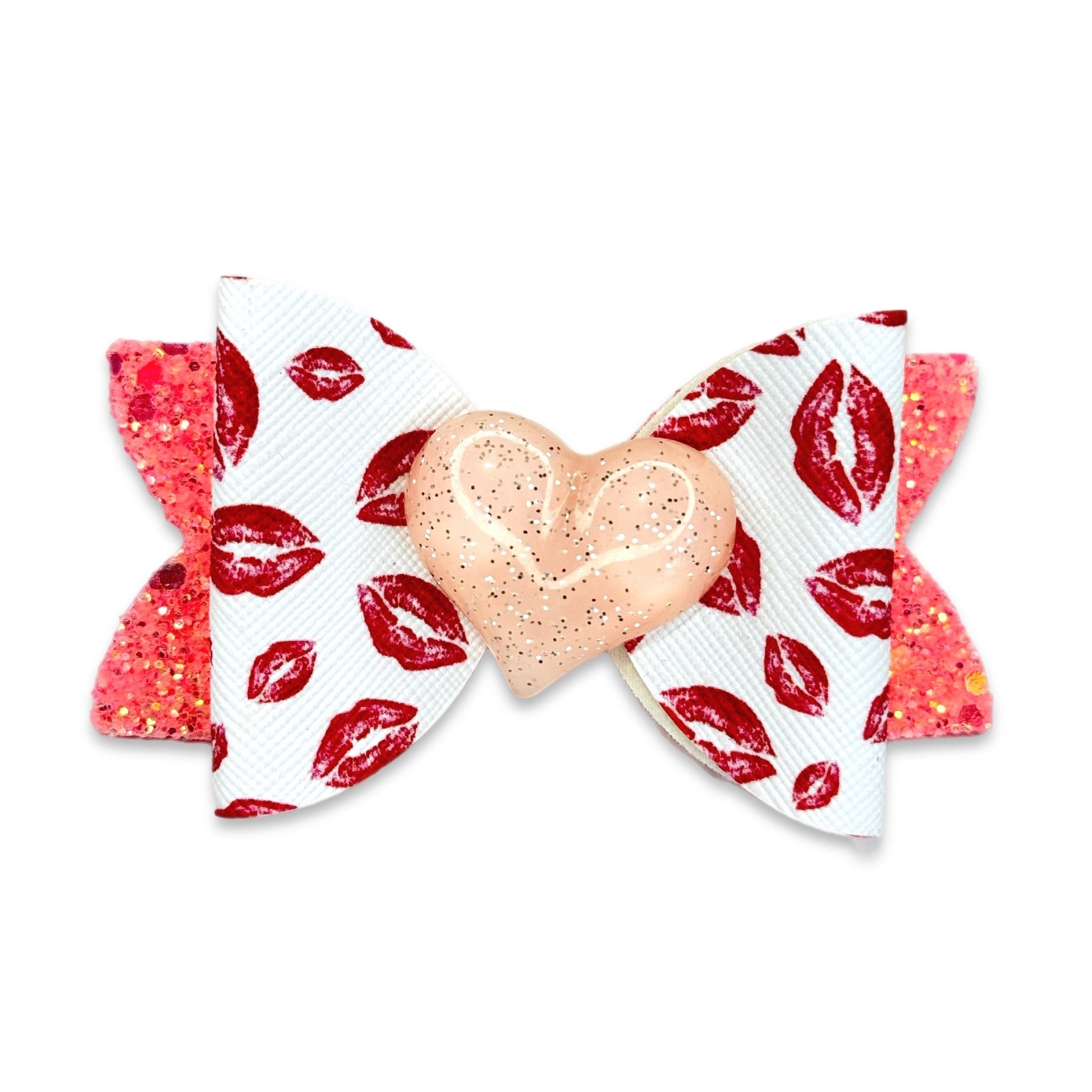 Kissy Lips Tumbler Bow - The Nifty Little Finds - Bow - The Nifty Little Finds