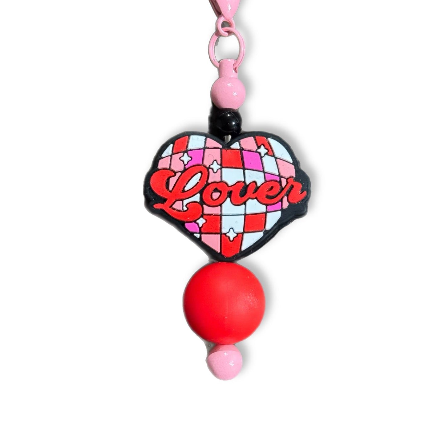 Lover Heart Bar Charm - Tumbler Handle Charm - The Nifty Little Finds - Charm - The Nifty Little Finds