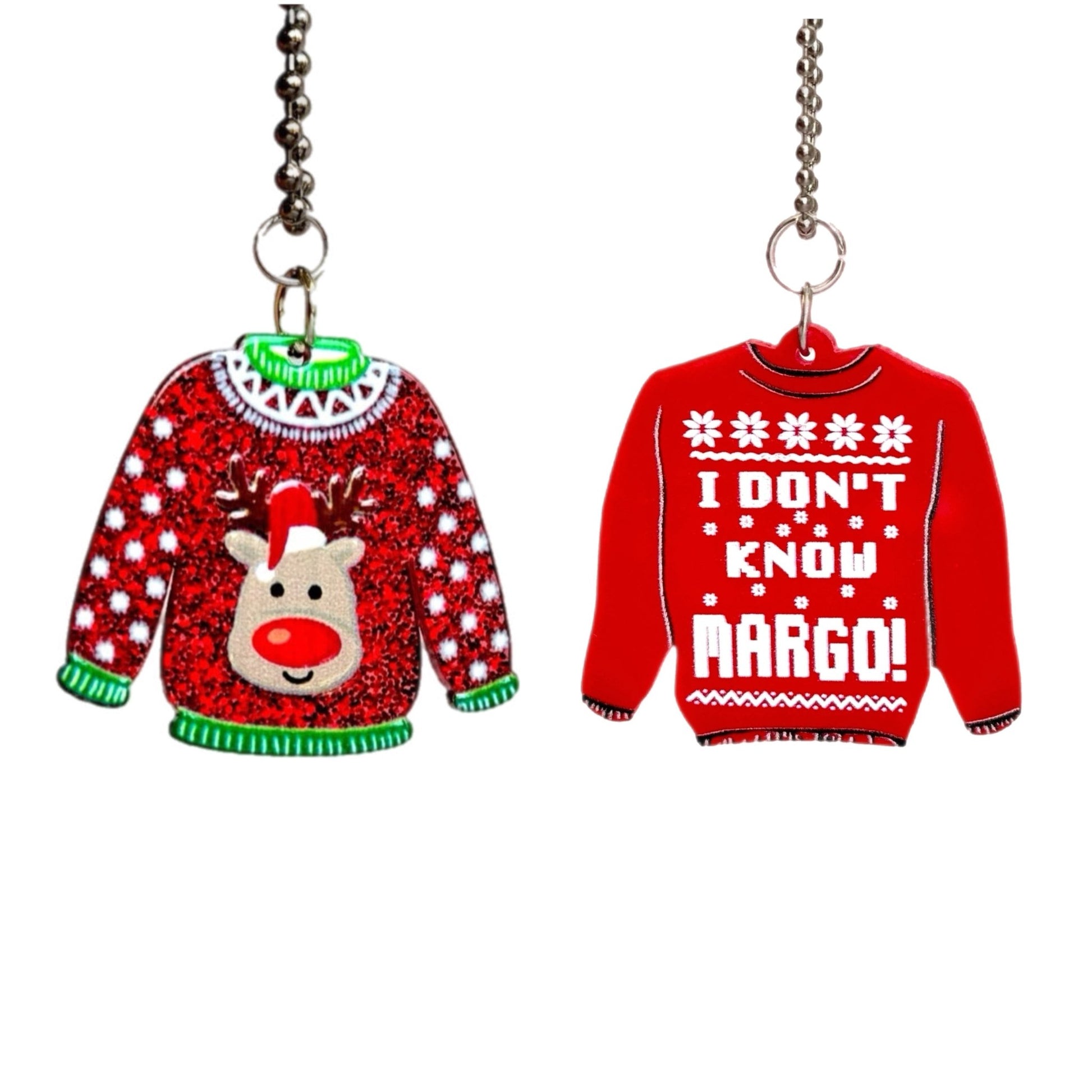 Ugly Sweater Charm - Tumbler Handle Charm - The Nifty Little Finds - Charm - The Nifty Little Finds